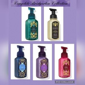 🆕️ 👑 BBW COMPLETE BRIDGERTON COLLECTION OF FOAMING HAND SOAPS - SET OF 5 👑